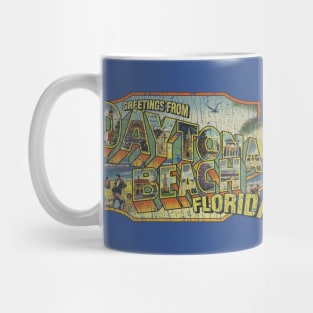 Greetings From Daytona Beach 1960 Mug